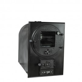 FORNO  LENHA PARA EMBUTIR PRETO (80CM)